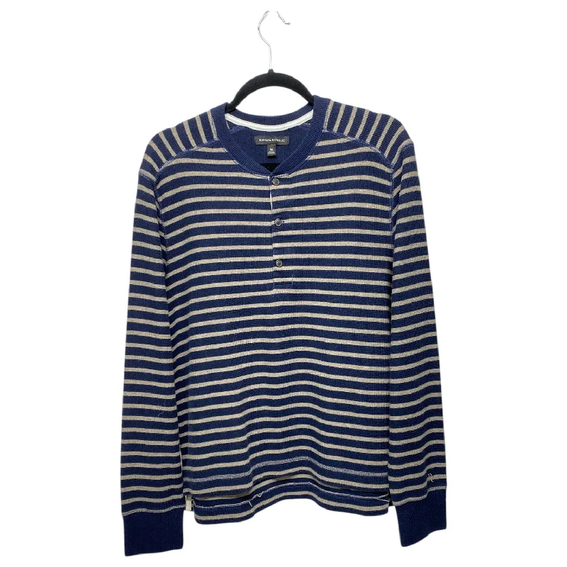 Sweater By Banana Republic In Striped Pattern, Size: M