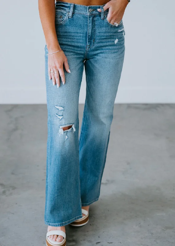 Brooke Wide Flare Jean