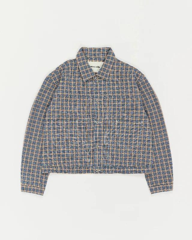 Sundae Jacket - Mud Check Handloom