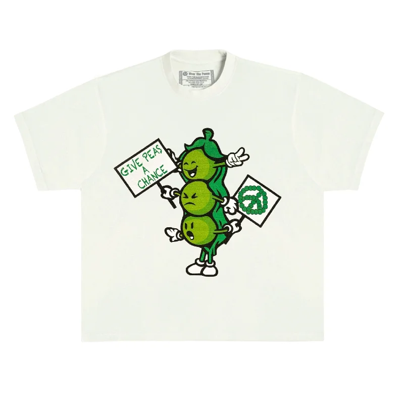 Give Peas A Chance Heavyweight Tee