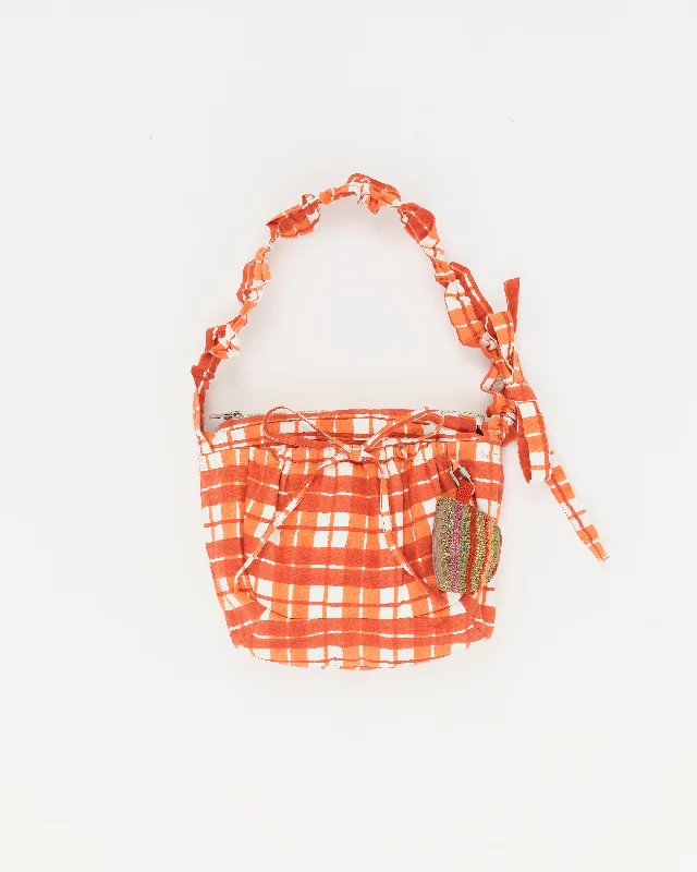 Medium Drawstring Port-All - Red Check