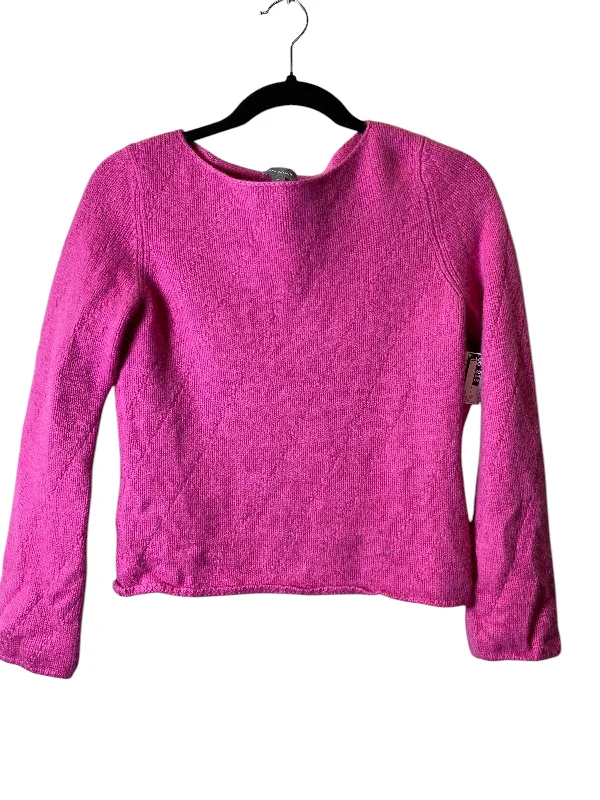 Sweater By Ann Taylor In Pink, Size: M