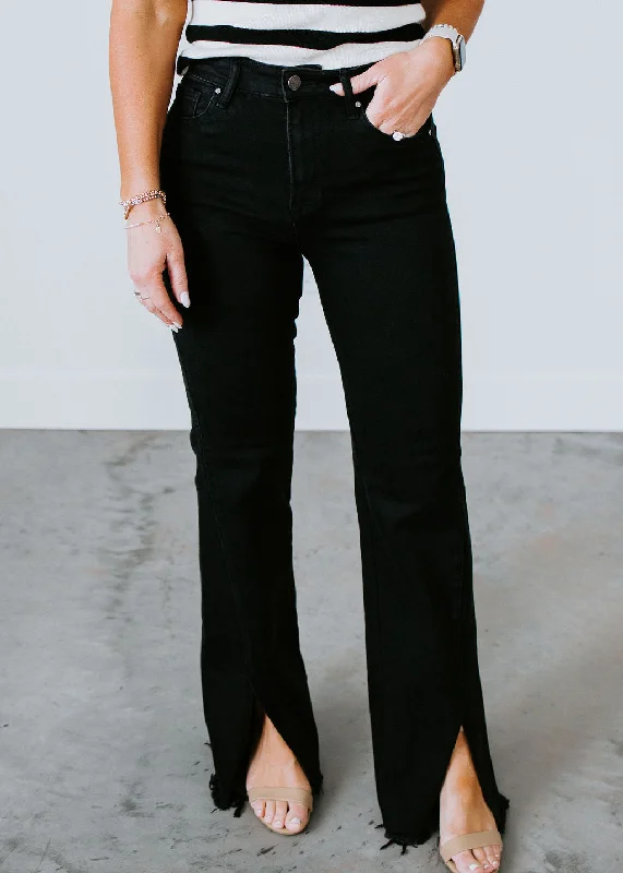 Shuri Slit Straight Jean