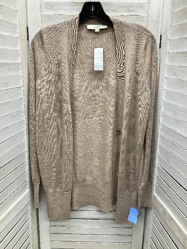 Cardigan By Loft In Tan, Size: M