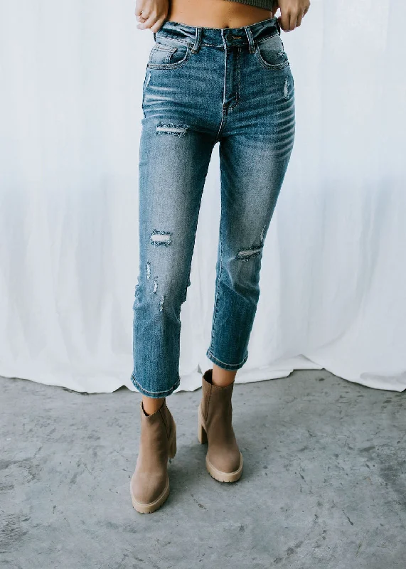 Chloe Vintage Washed Straight Jean