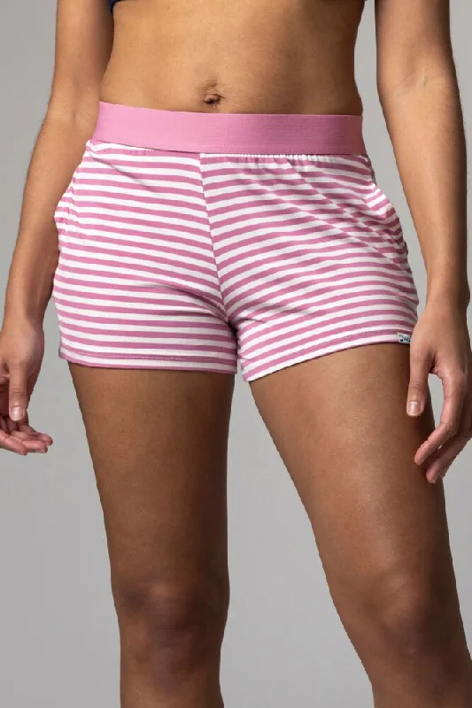 Pink Stripe Shorts