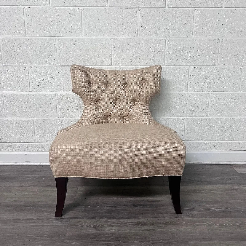 Beige Lounge Chair