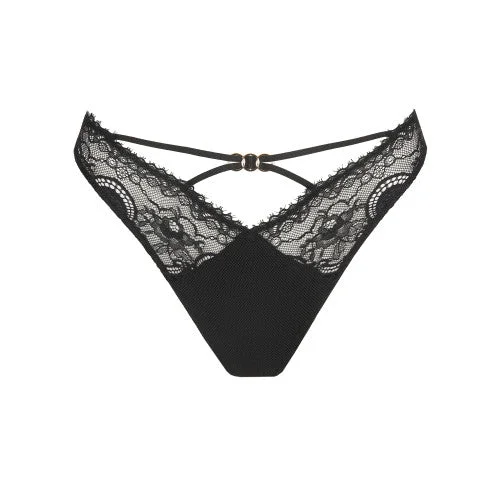 Marie Jo Junoo Thong | BLACK