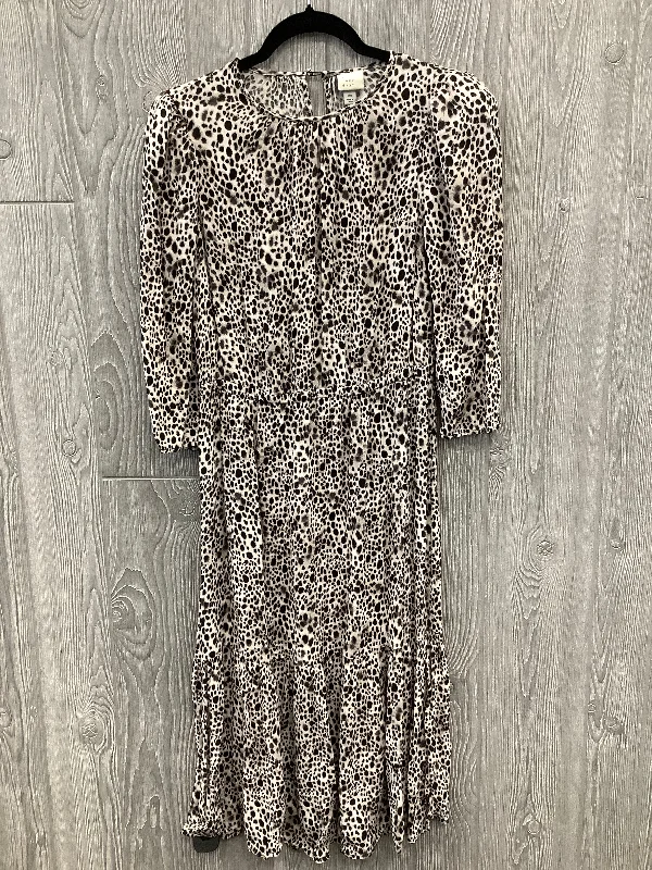 Dress Casual Maxi By A New Day In Animal Print, Size: Xs