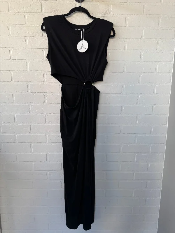 Dress Casual Maxi By Clothes Mentor In Black, Size: M