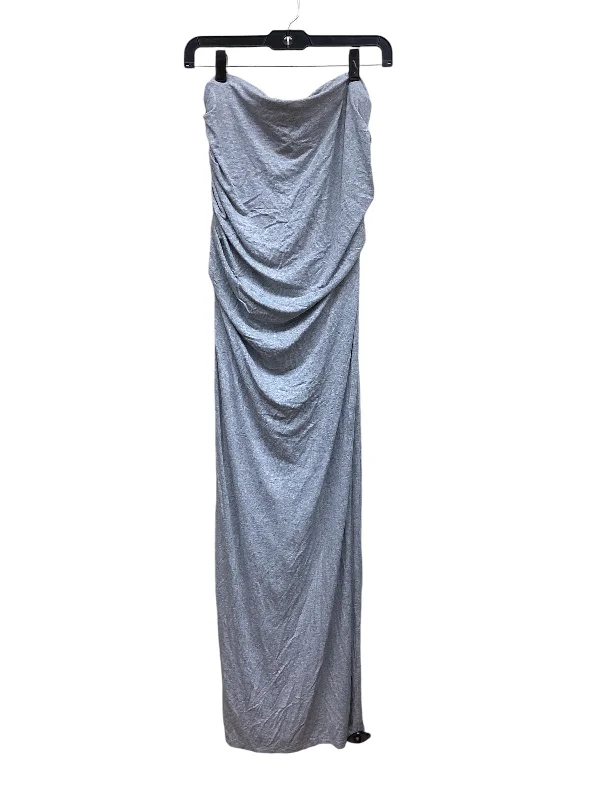 Dress Casual Maxi By Clothes Mentor In Grey, Size: Xl