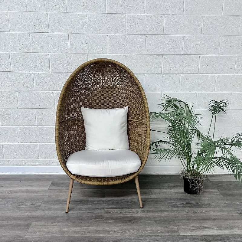 Wicker Egg Chair