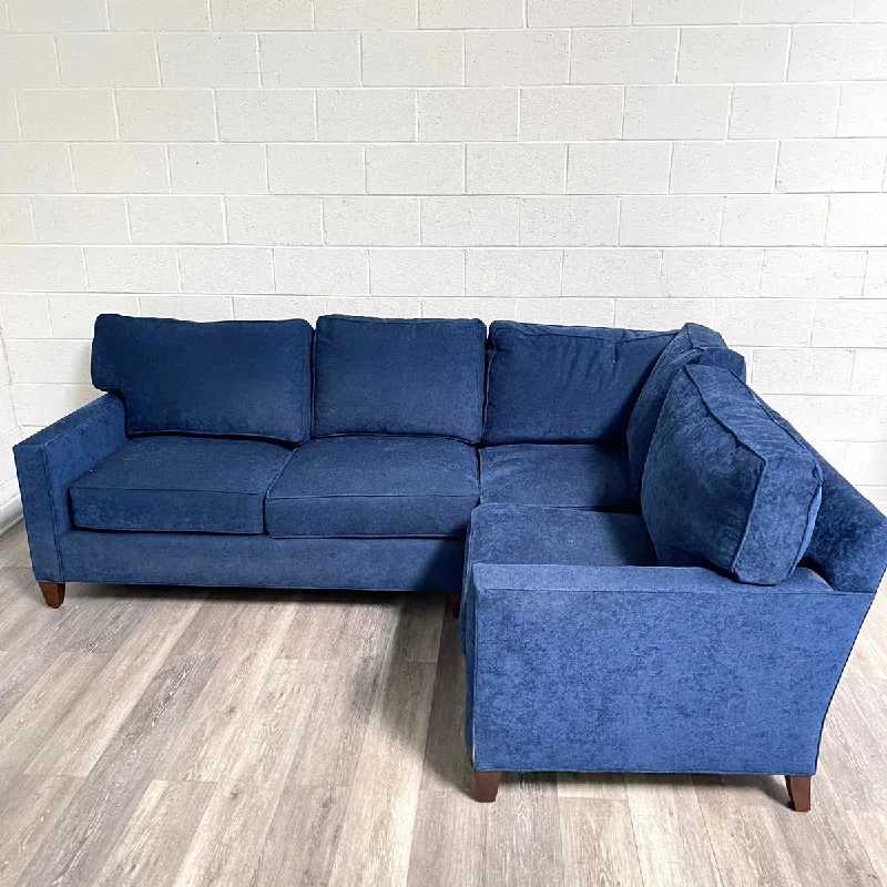 Navy Blue Sectional