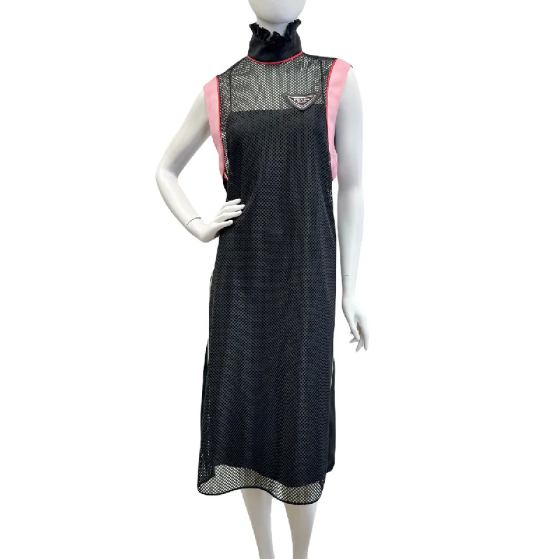 Prada Mesh Midi Dress