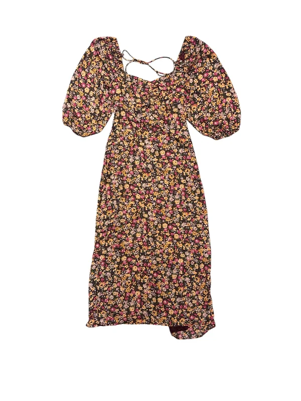 Dress Casual Maxi By Astr In Floral Print, Size: 4