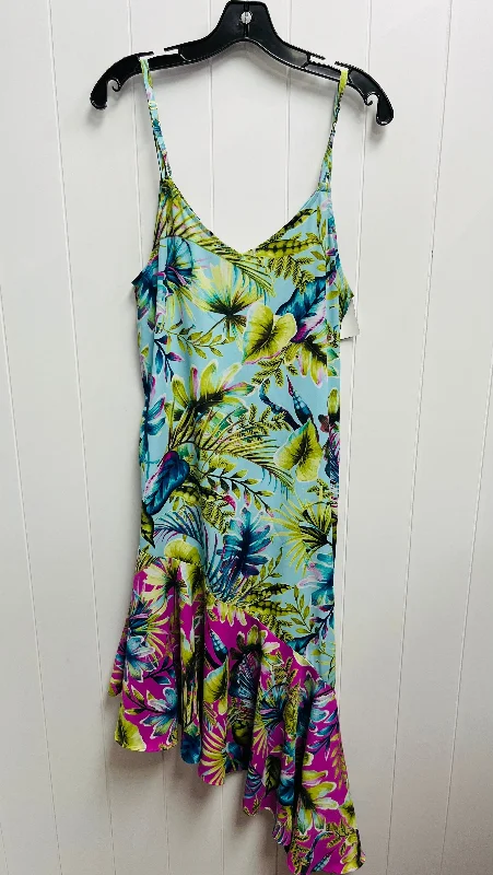 Dress Casual Maxi By Tommy Bahama In Blue & Green, Size: S