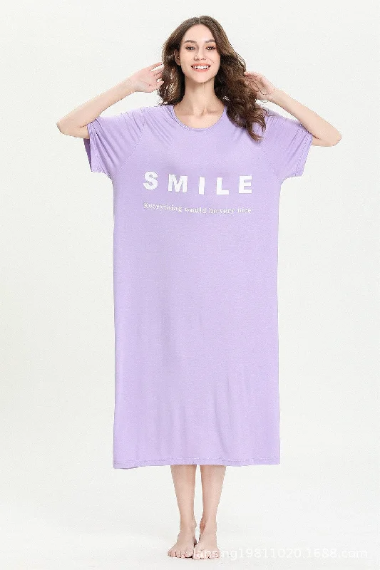 Short Sleeve Purple