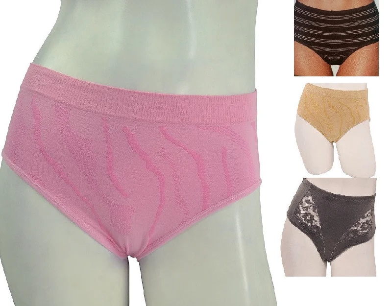 BONUS Women's Beautiful Assorted Briefs - Seamless, Microfiber, Lace + 2 FREE BONUS BRIEFS