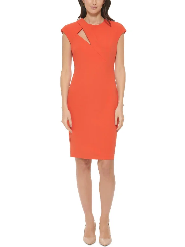 Womens Office Career Sheath Dress