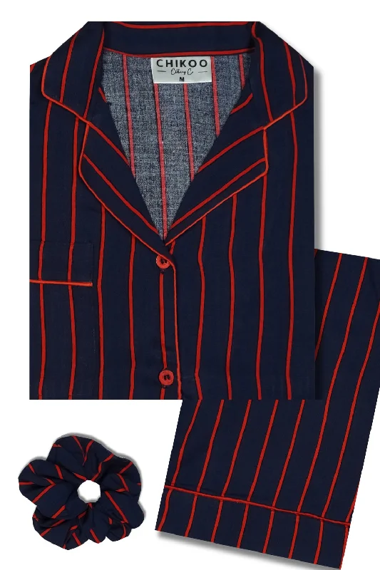 Blue Lines Pj Set